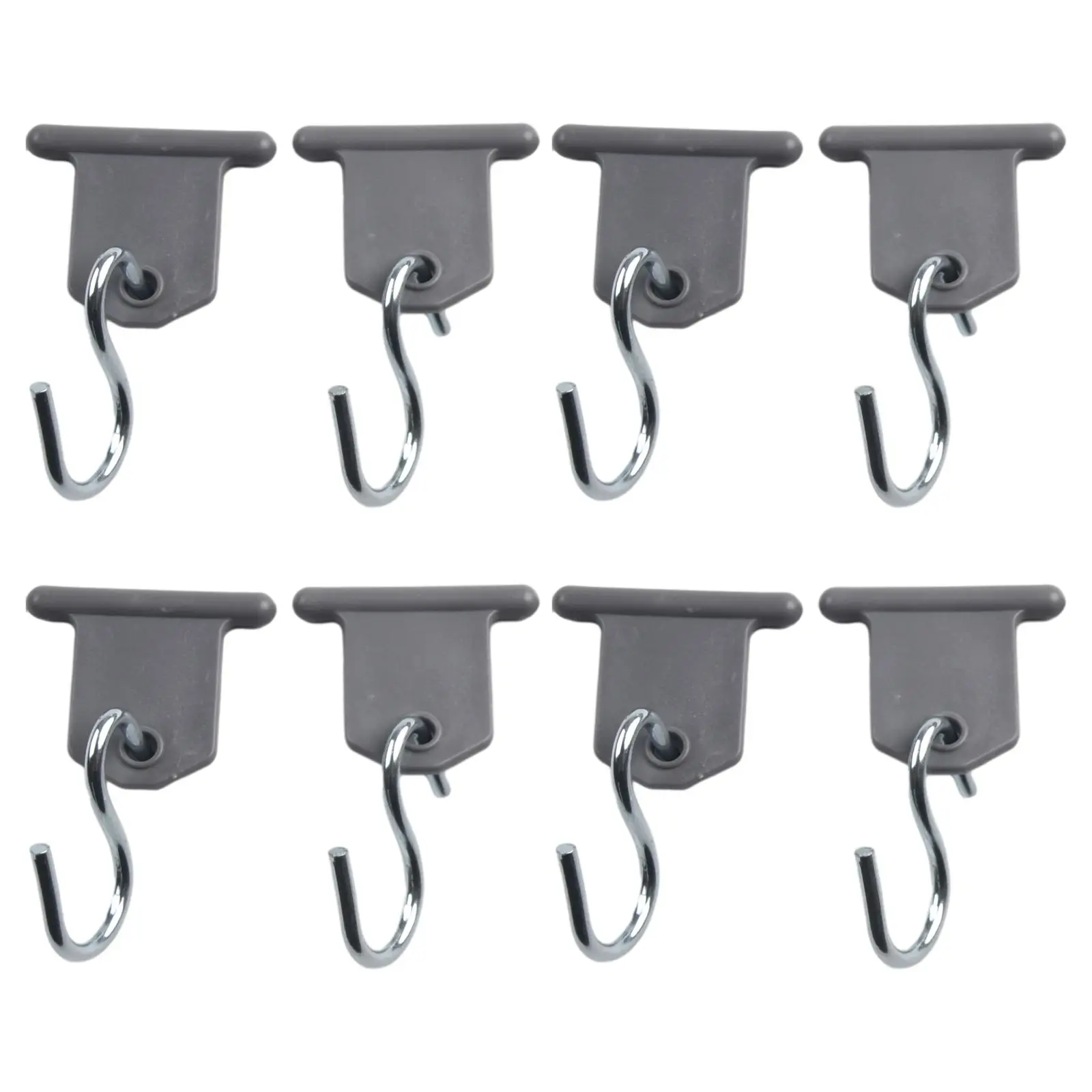 8PCS Camping Awning Hooks Clips RV Tent Hangers Light Hangers For Caravan Camper Hanging Bath Towels Bathrobes Umbrellas