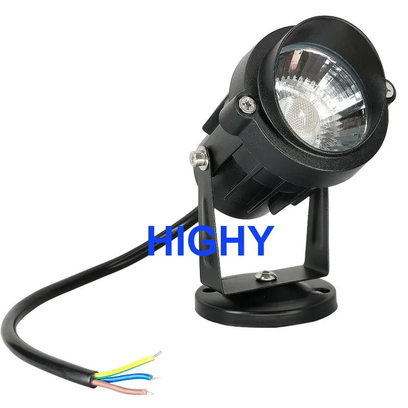 3W 5W 10W kültéri kerti Táj ligh AC220V 110V DC12V ledes Patyolat Villanyégő Tengericső Vízhatlan esőköpény Világítás ledes ligh kerti Rablánc Reflektorfény