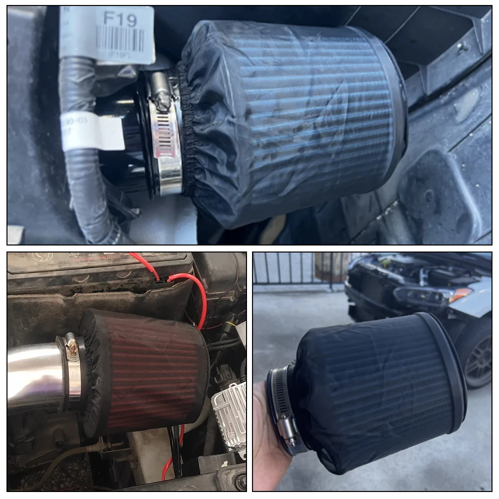 HDBUBALUS Couvercle De Filtre à Air De Chaussette De Pluie De Filtre à Air Adapté Pour Harley Touring Softail Dyna