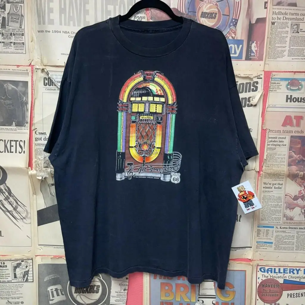 Винтажная Футболка Vtg 1993 Jukebox размер XL |