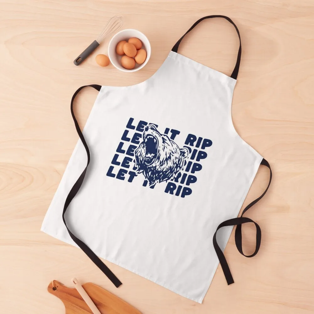 

The Bear- Let It Rip trending tv show design Apron Useful Things For Kitchen household woman Apron