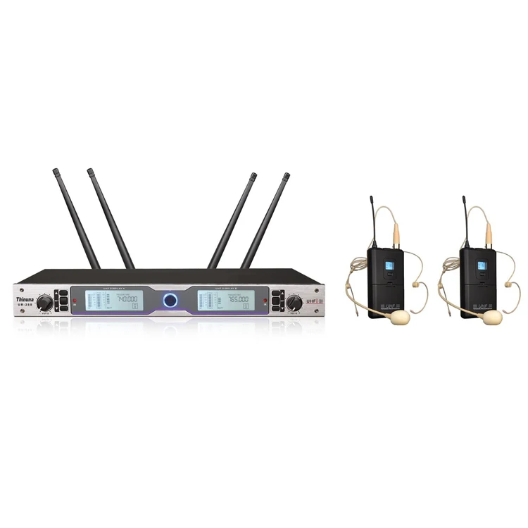 

Thinuna UR-288 Hot Sale Dual channel independent AFS wireless microphones of professional