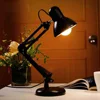 LED Lamp Vintage Portable Lamps with Clamp Book Reading Folding Writing Study Light Fixture for Nail Manicure Table 2