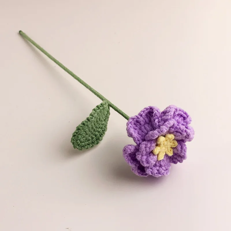 Charming Handmade Crochet Flower Bouquet - Perfect for Home Decor and Mother's Day Gift