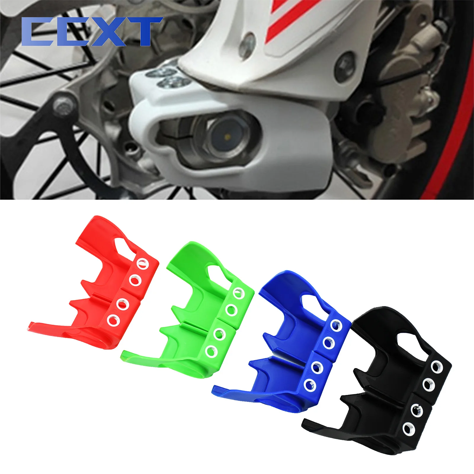 Motorcycle Front Fork Shoe Cover Lower Leg Guard Protector For Yamaha