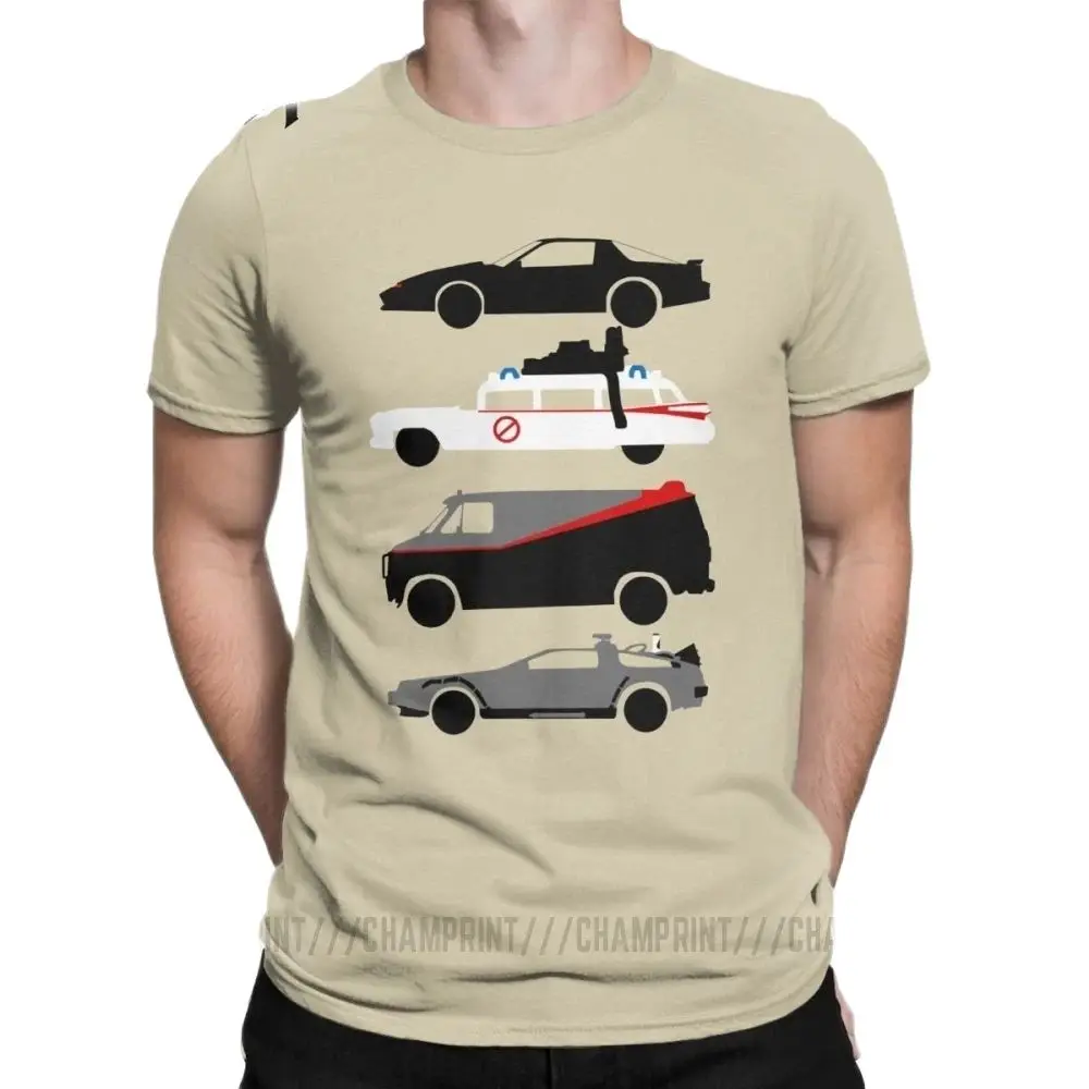 Ritter Reiter Kitt Ghost bustears Männer T-Shirts das Auto der Star Casual T-Shirts Kurzarm David Hasselhoff Baumwolle 6xl Tops