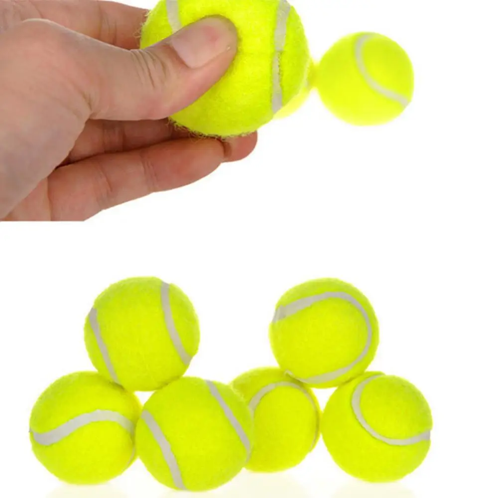 Tennis Balls 1-10PCS Primary Practice 1 Meter Stretch Training Match High Flexibility Chemical Fiber