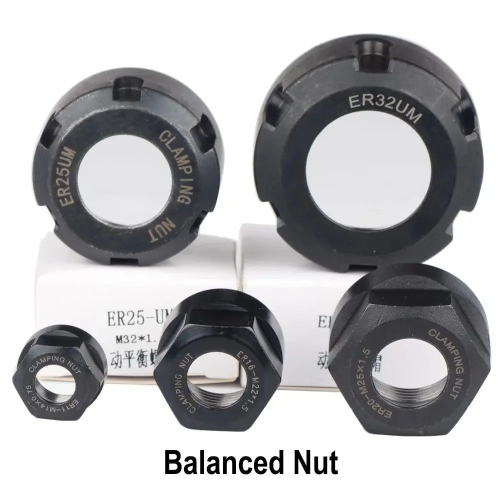 Description Picture 6 of item1Pcs High Precision Chuck Nut A/M/UM Type CNC Metalworking Clamping Nut ER 11/16/20/25/32/40 For CNC Lathe Milling Bit Holder