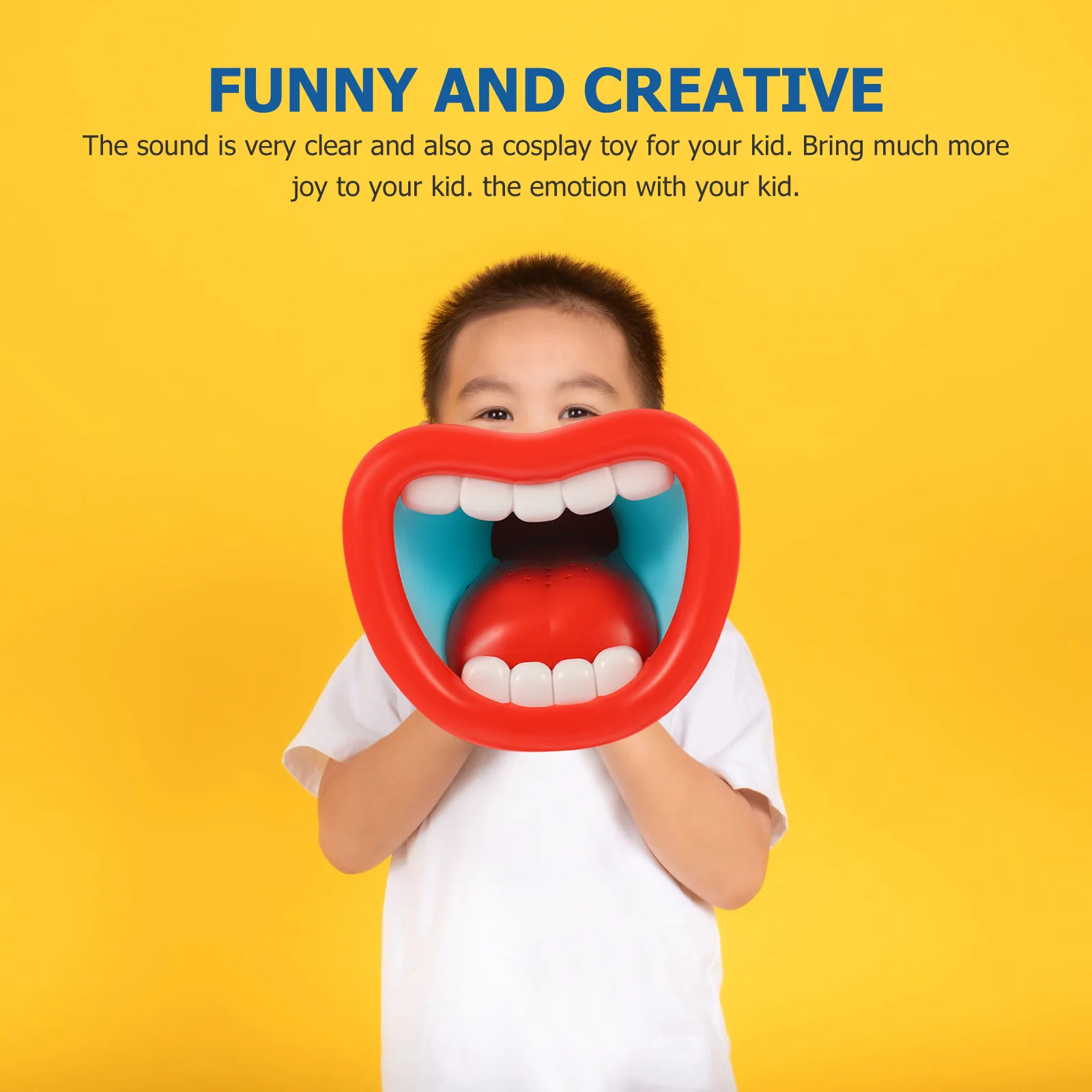 Handheld Voice Changing Loudspeaker Kids Toys Megaphone Gifts Souvenirs Team Sports Plastic Lightweight Fun Creativity Child