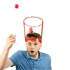 Overhead Basketball Shooting Toy Indoor And Outdoor Headband Hoop Balls Throwing Toy Multi Person Interactive Game Children Gift 3