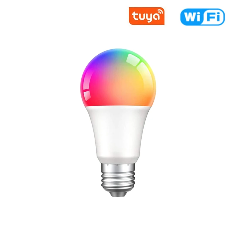 15W Smart Bulb Wifi Zigbee E27 GU10 E14 RGB+WW+CW Colorful Smart Home Led Light Lamp Tuya App Voice Control by Alexa Google Home 