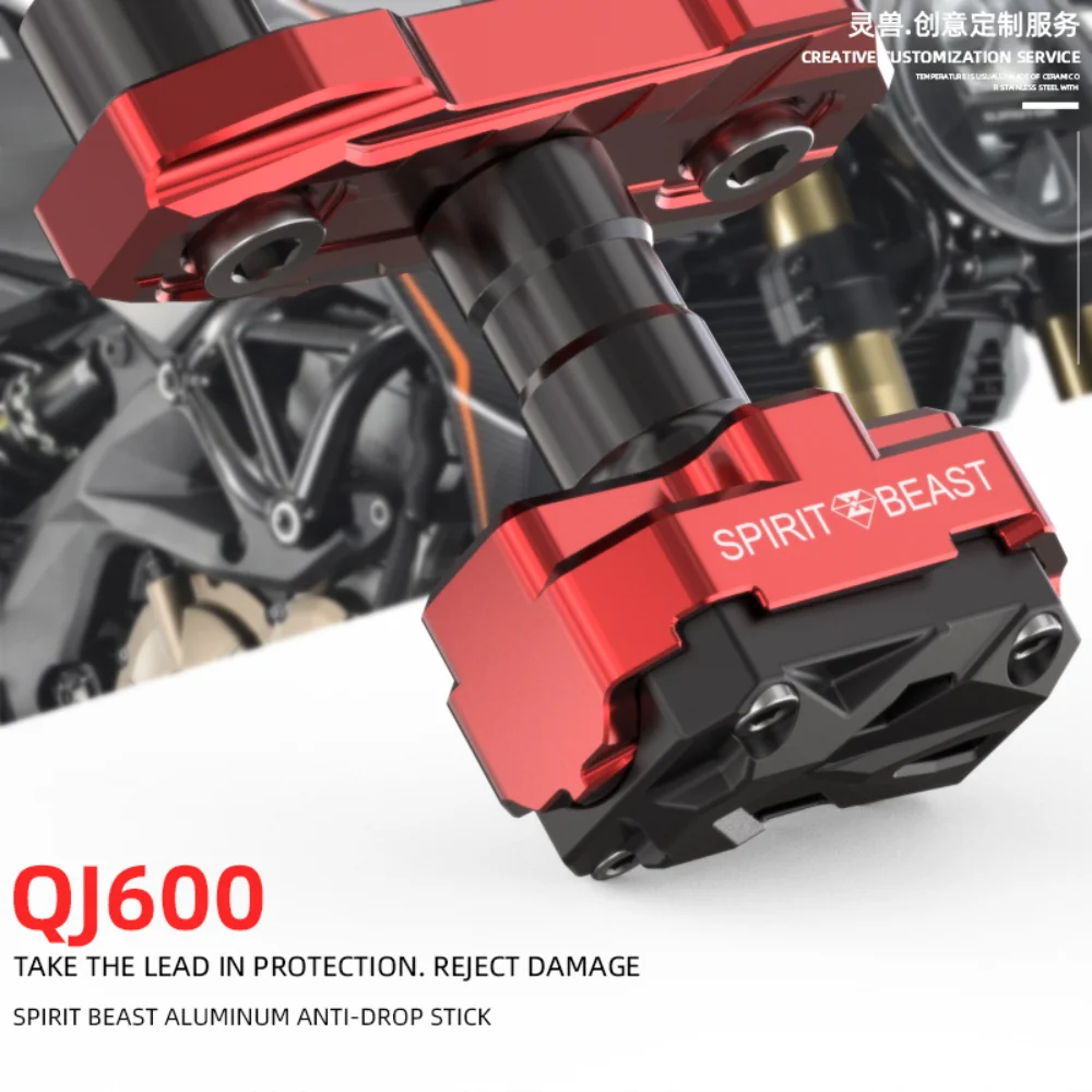 

Motorcycle Body Frame Sliders Falling Protection for QJMOTOR Q600RR SRK600RR