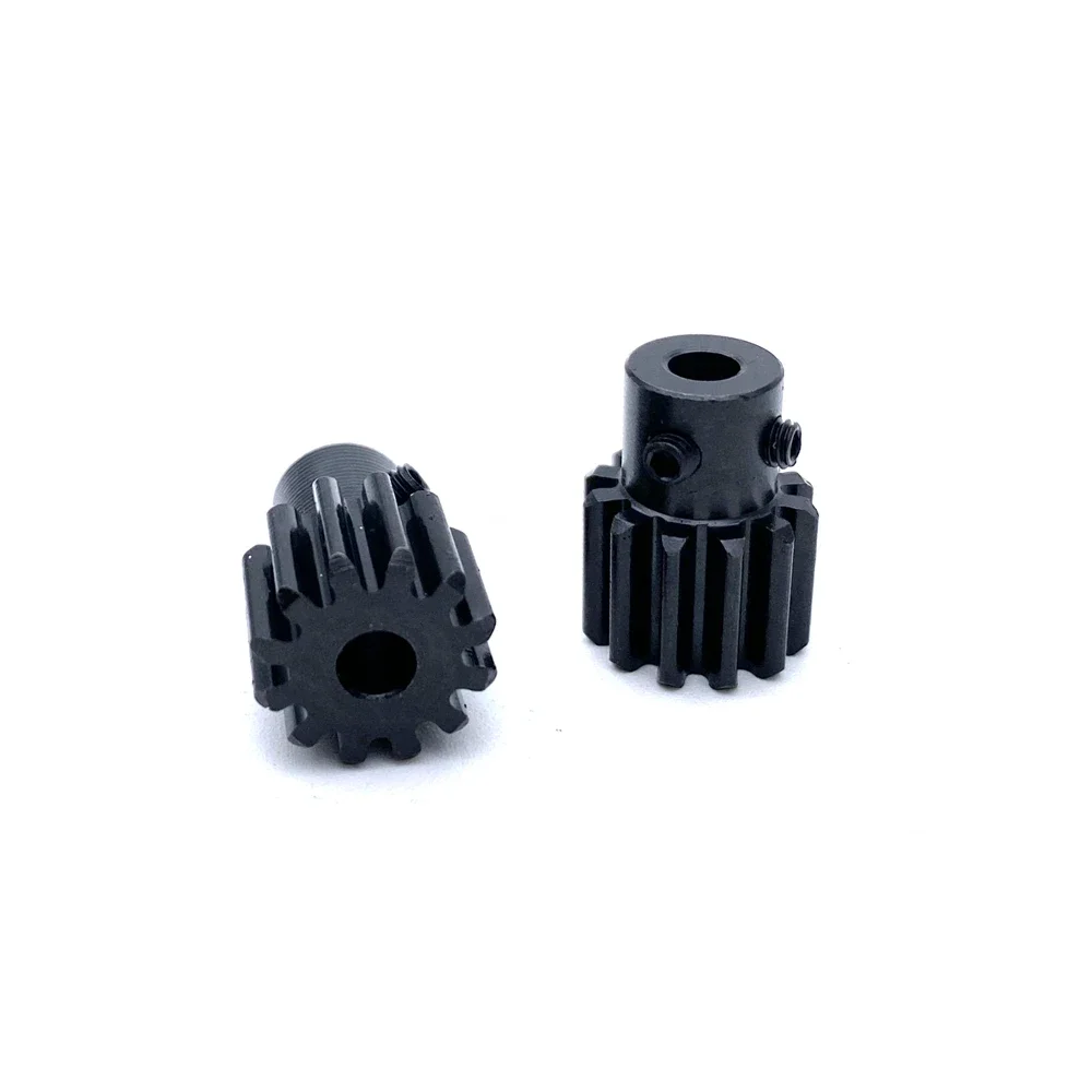1M 12T 4mm Hole Motor reduction Gear Carbon steel Machine accessories Science technology DIY