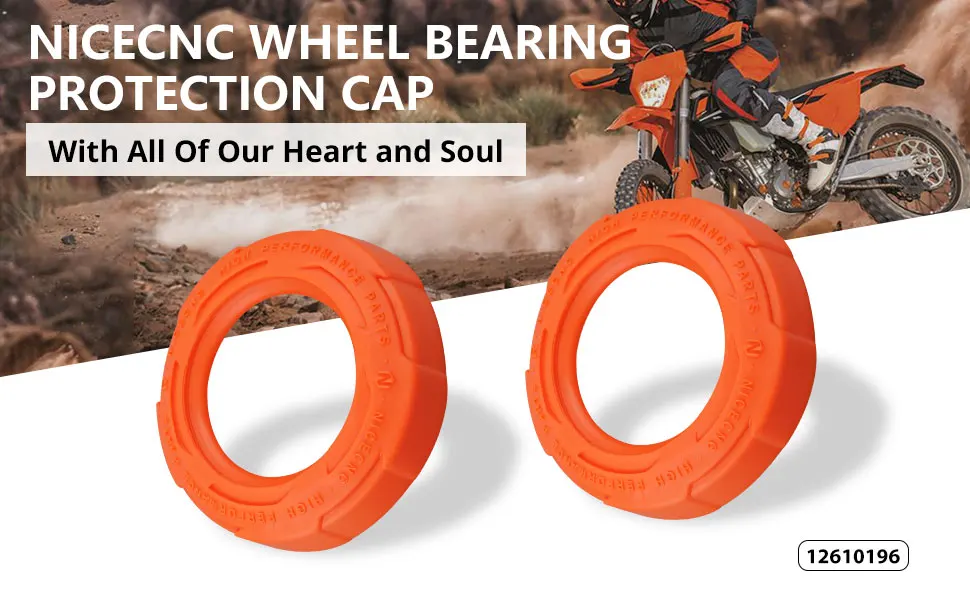 Für KTM EXC 300 EXCF 350 Für Husqvarna TE300 FE450 2017-2024 Für GasGas EC300 2021-2024 Vorne Hinten Radlager Schutz Kappe – Detail 4