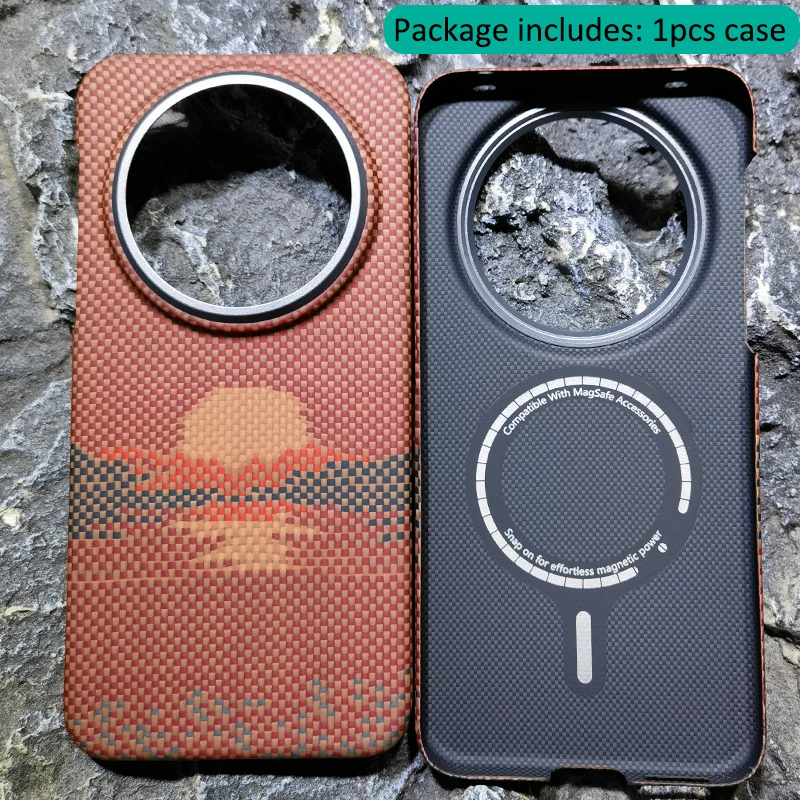 MagSafe Magnetic Carbon Fiber Aramid Case