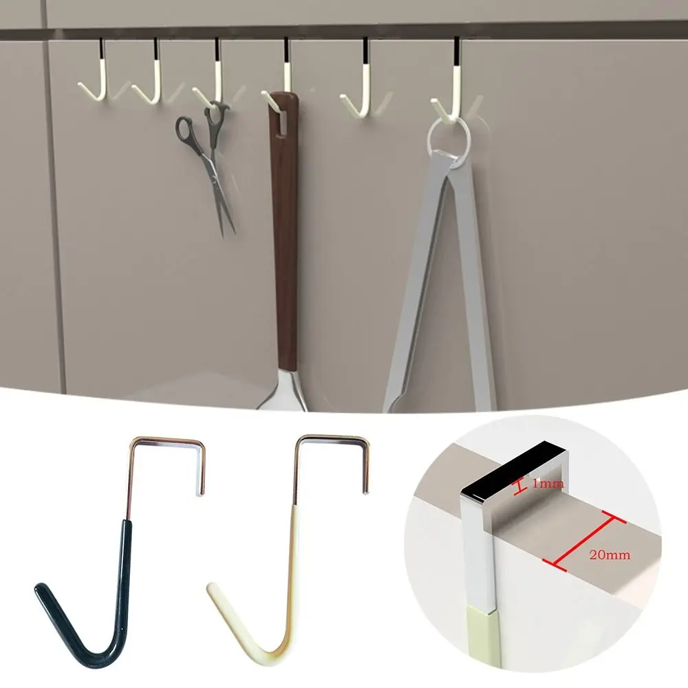 

Household Organization Door Hanger Hooks New Heavy Duty Hanging S Shaped Hook Bedroom Accessories Stainless Steel Storage Rack
