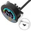 DC7-100V Electric Motorcycle Battery Level Voltmeter Embedded/handlebar Type Power Indicator Acid/lithium Battery Universal 4