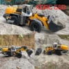 XDRC 580 RC Wheeled Loader 1/14 Scale Hydraulic Metal Remote Control Car Painted Assembled Model with Sound Light Set RC Toy 2