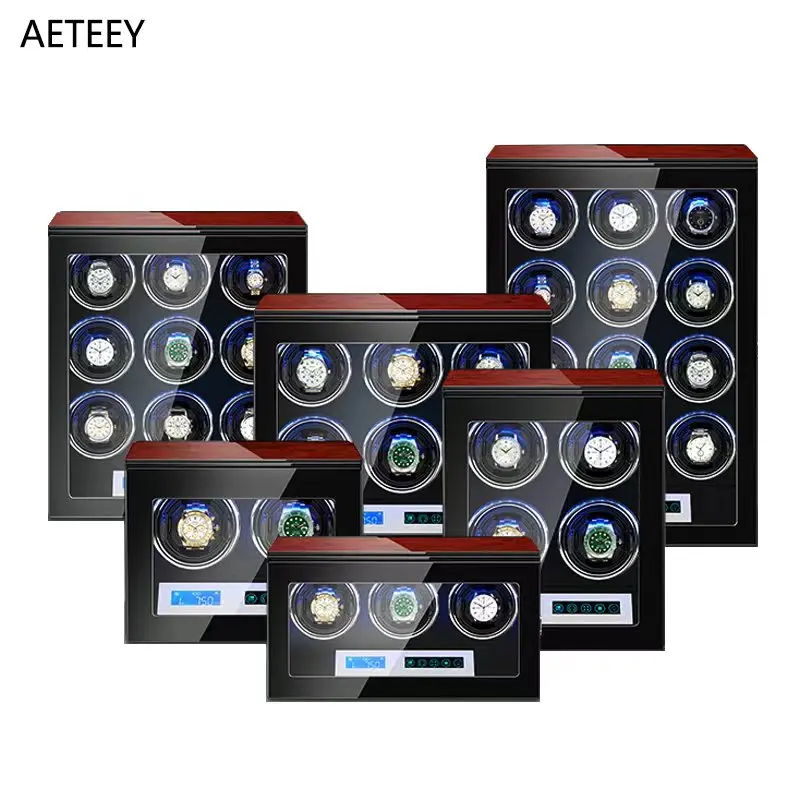 Custodia Per Carica Orologi Per Orologi Rolex Orologi Automatici Touch Screen Verticale Di Lusso Di Lusso Super Muto Prevenire La Magnetizzazione Dell