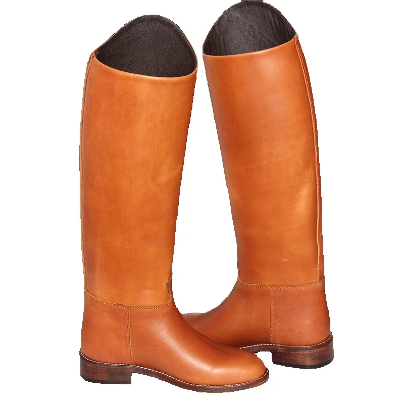 Aoud Saddley Horse Riding Boots Full Leather Leather Lining Dressage boots Equestrian Boots Shoes Unisex Paardrijden