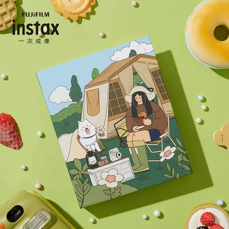 40 Tasche Album Fotografico Fotocamera Istantanea 3 Pollici Per Fujifilm Instax Mini 12/11/9/8 Evo Pictures Storage Case Timbri Biglietti