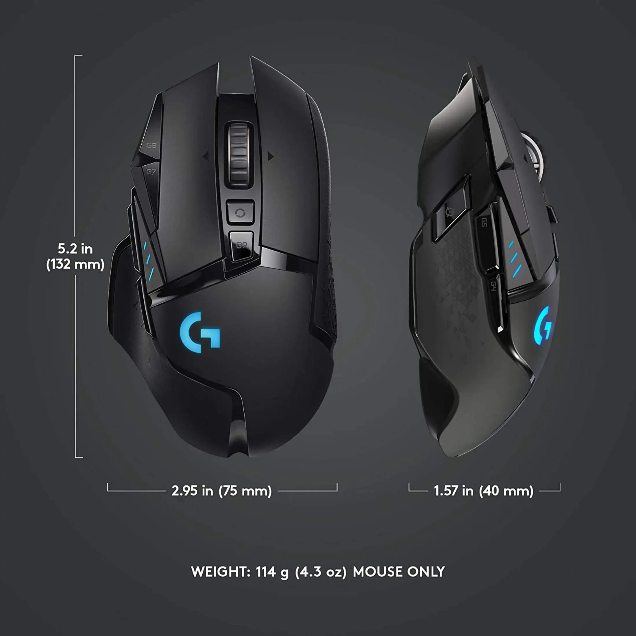 ماوس ألعاب Logitech G502 Hero لاسلكي