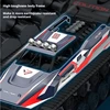 RC Tank 1: 12 2.4g High-Speed Drift Alloy Remote-Controlled Tank Charging Electric Model Children Outdooroff-Roadsport Toy Gift 2