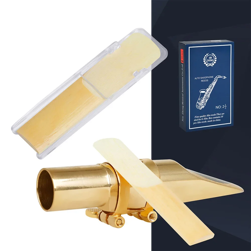 Eb Alto Saxophone Reeds Strength 2.5 with Box 10 Pack