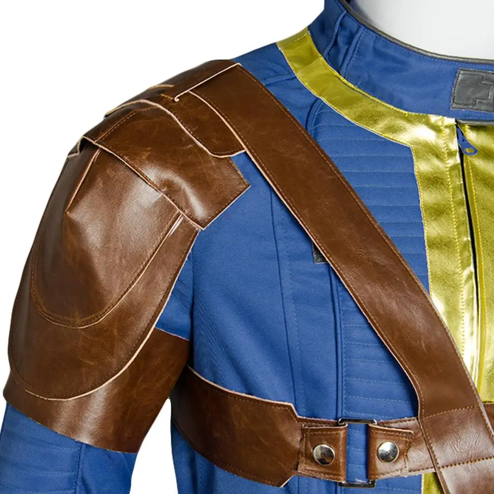 

Fantasy Sole Survivor Nate Cosplay Jumpsuit Bag Bracer Suits Cosplay Costume Disguise Men Fantasia Outfits