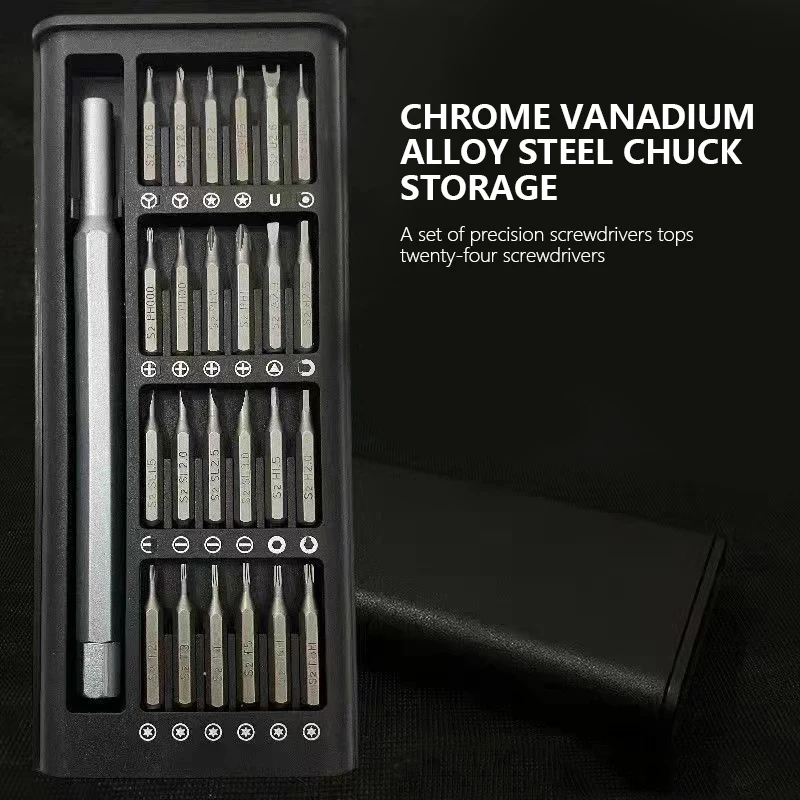 

25 In 1 Multi Screwdriver Set Precision Magnetic Screw Driver Bits Household Disassembly Tool For Smart Phone Laptop Repair