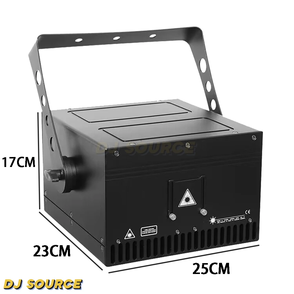 RGB Full Color Laser Light RJ45 + ILDA 6W 8W 10W 12W APP Control Animation Effect DMX512 Dj Disco Party Club Wedding Stage Effects led light disco light led stage light mini led stage light