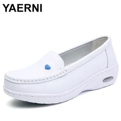 Nurse shoes women's shoes 2023 spring and summer new small white shoes hospital work air cushion shoes women lolita shoes