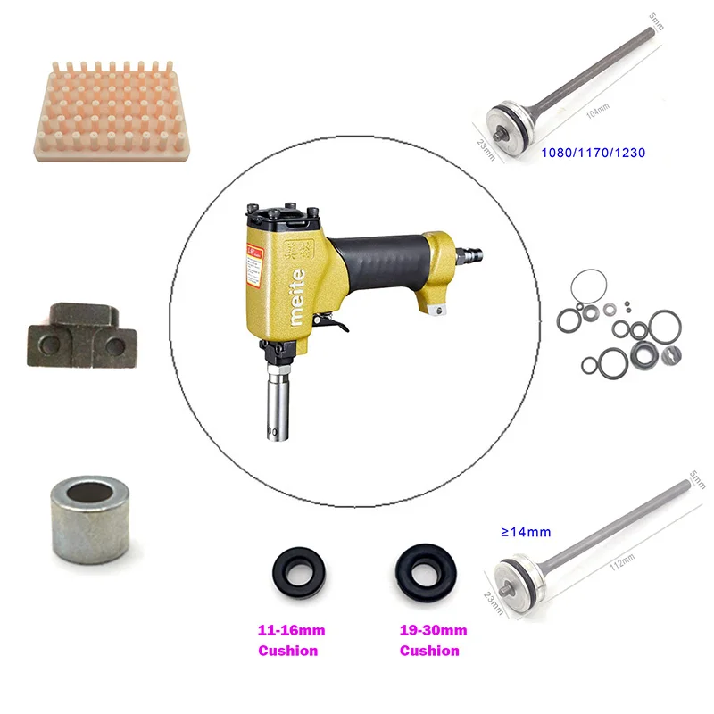 Pneumatic Deco Nailer Piston Decorative Nailer Air Nail Puller Ring O