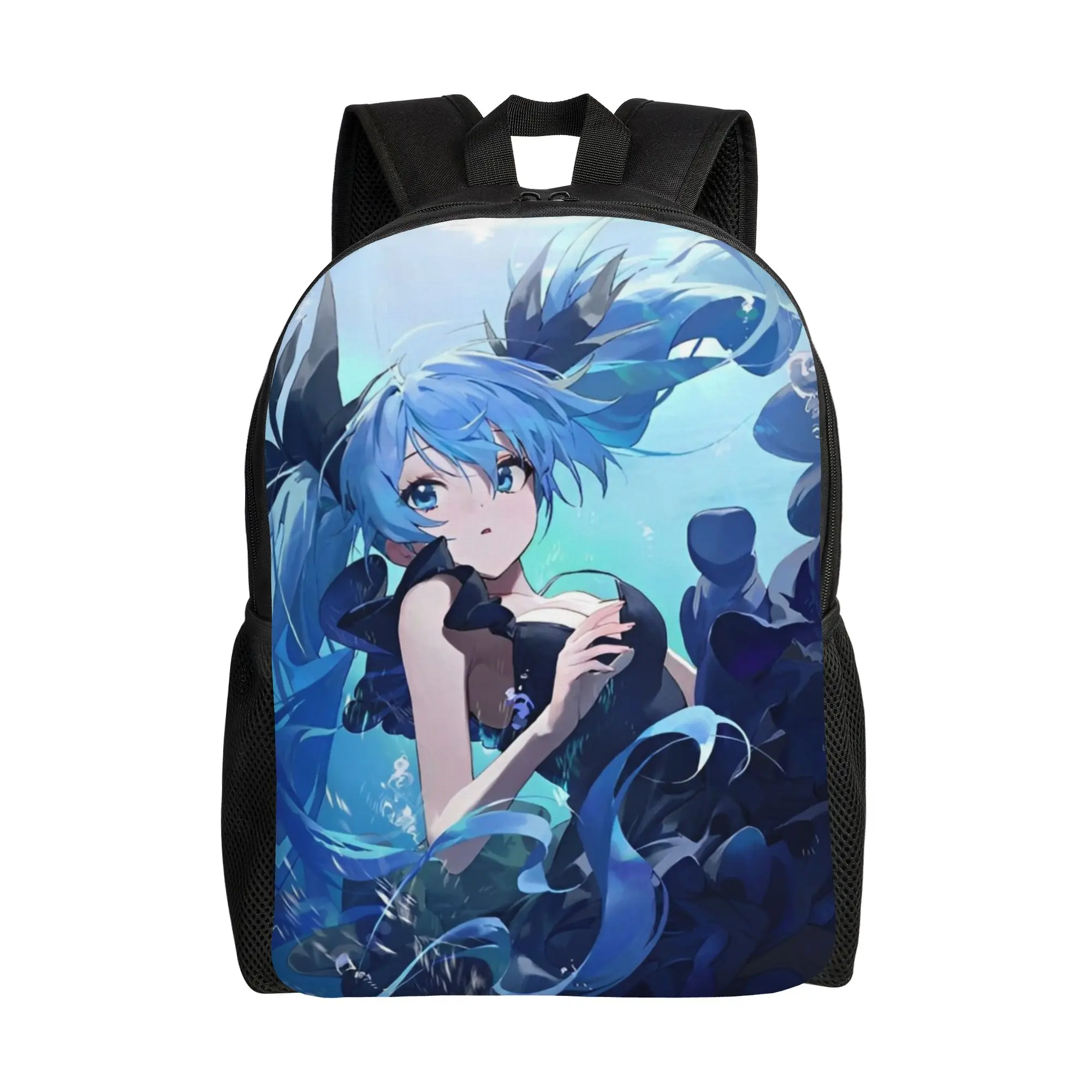 Stylish Unisex Hatsune Miku Backpack - Fashionable and Durable Daypack