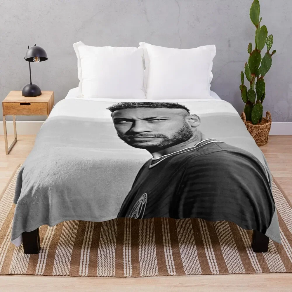 

(HD Print) Ney jr Throw Blanket bed plaid Plaid Stuffeds Flannels Blankets