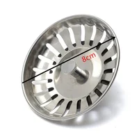 Stainless Steel Kitchen Sink Strainer Bathtub Hair Catcher Stopper Pool Bathroom Waste Sink Filter Plug Sink Accessories Tool 1
