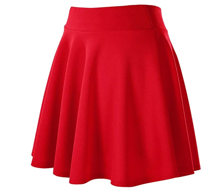 2022 Summer and winter Skirt for Women Fashion Skirts Womens High Waist Sexy mini faldas jupe Black and Red Saia pleated skirt long skirts for women