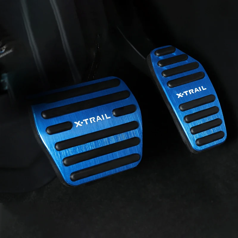 Car Pedals Foot Pads Fuel Accelerator Brake Pedal Covers For Nissan X-Trail X Trail T32 T33 2014- Accessories Car Accessories Car Pedals Pedal Cover