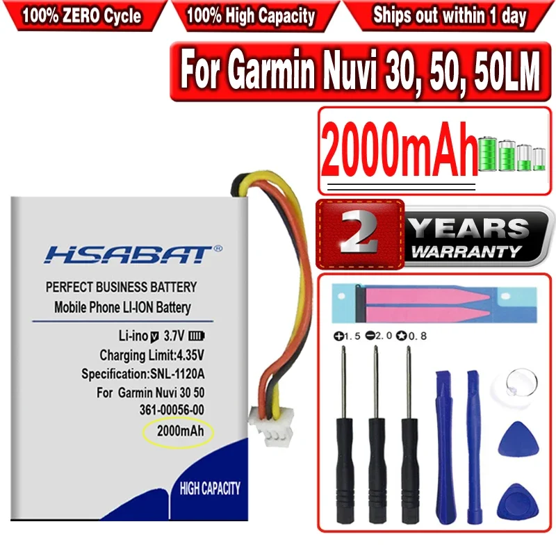 High-Performance Replacement Battery for Garmin Wearables and Devices