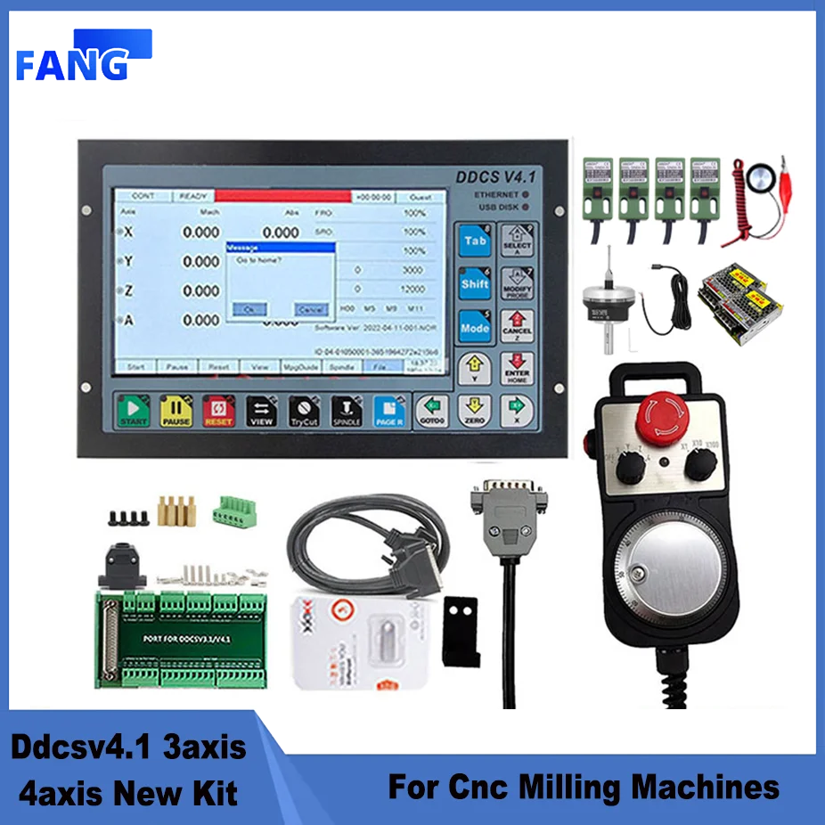 

Ddcsv4.1 3axis 4axis New Kit Handwheel Mpg V6 3d Touch Probe Proximity Switch Sn04-n And Tool Set Block For Cnc Milling Machines
