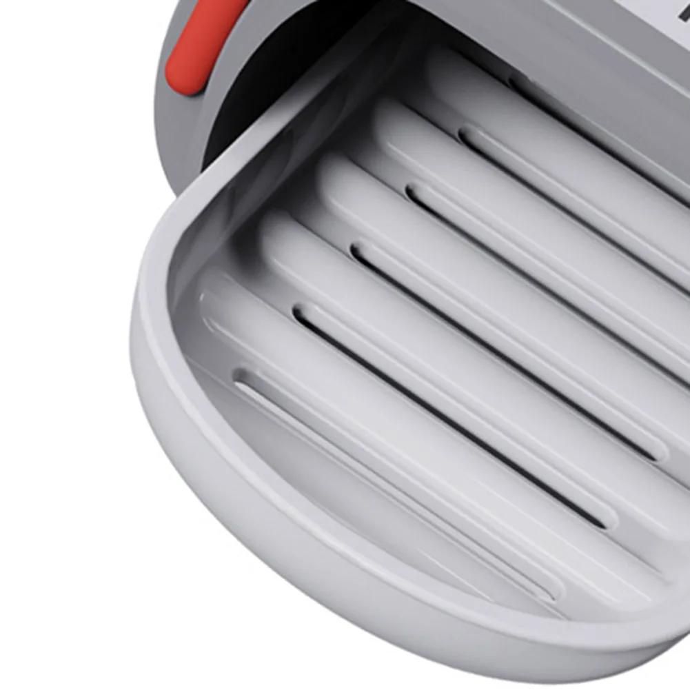 Travel Soap Container Leakproof Soap Box with Lid and Handle Sealed Drain Soap Dish Lightweight Waterproof for Bathroom