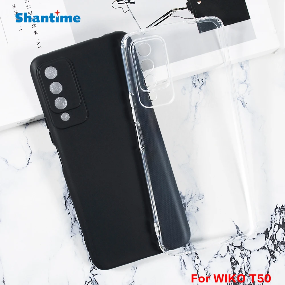 For Wiko T50 Gel Pudding Silicone Phone Protective Back Shell For Wiko T50 Soft Tpu Case