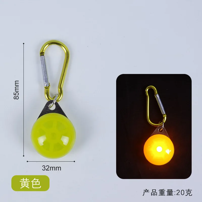 Dog Pet Pendant LED Lighted Cat Safety Flashing Night Light Pet LED Collar Pendant for Training Walking 