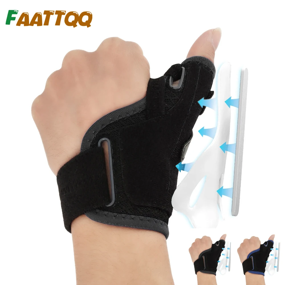 Thumb Support Brace CMC Joint Thumb Spica Splint for Pain Relief Arthritis Tendonitis Carpal Tunnel & Trigger Immobilizer thumb splint