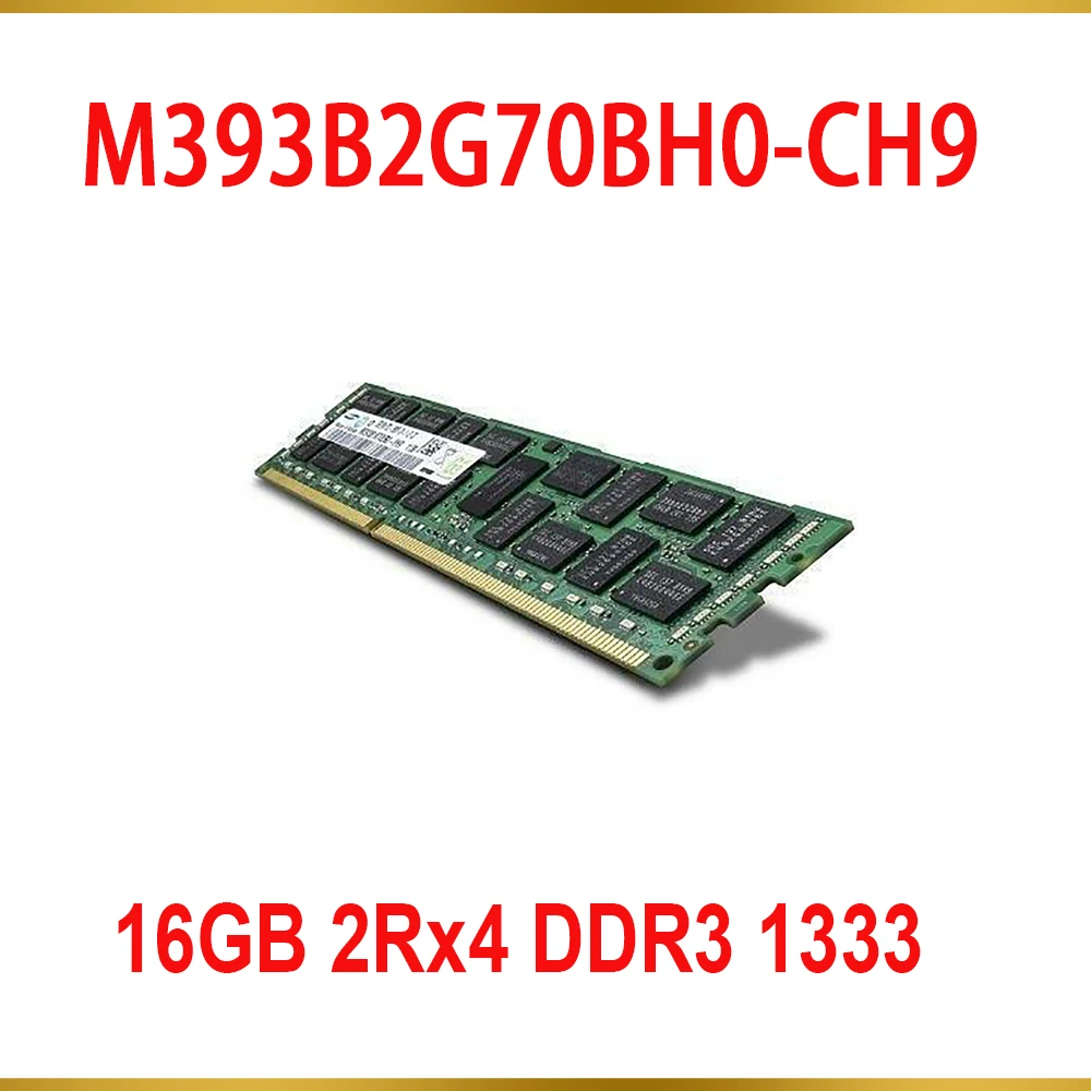 For Samsung RAM 16GB 2Rx4 DDR3 1333 PC3 10600R 16G Server Memory M393B2G70BH0 CH9