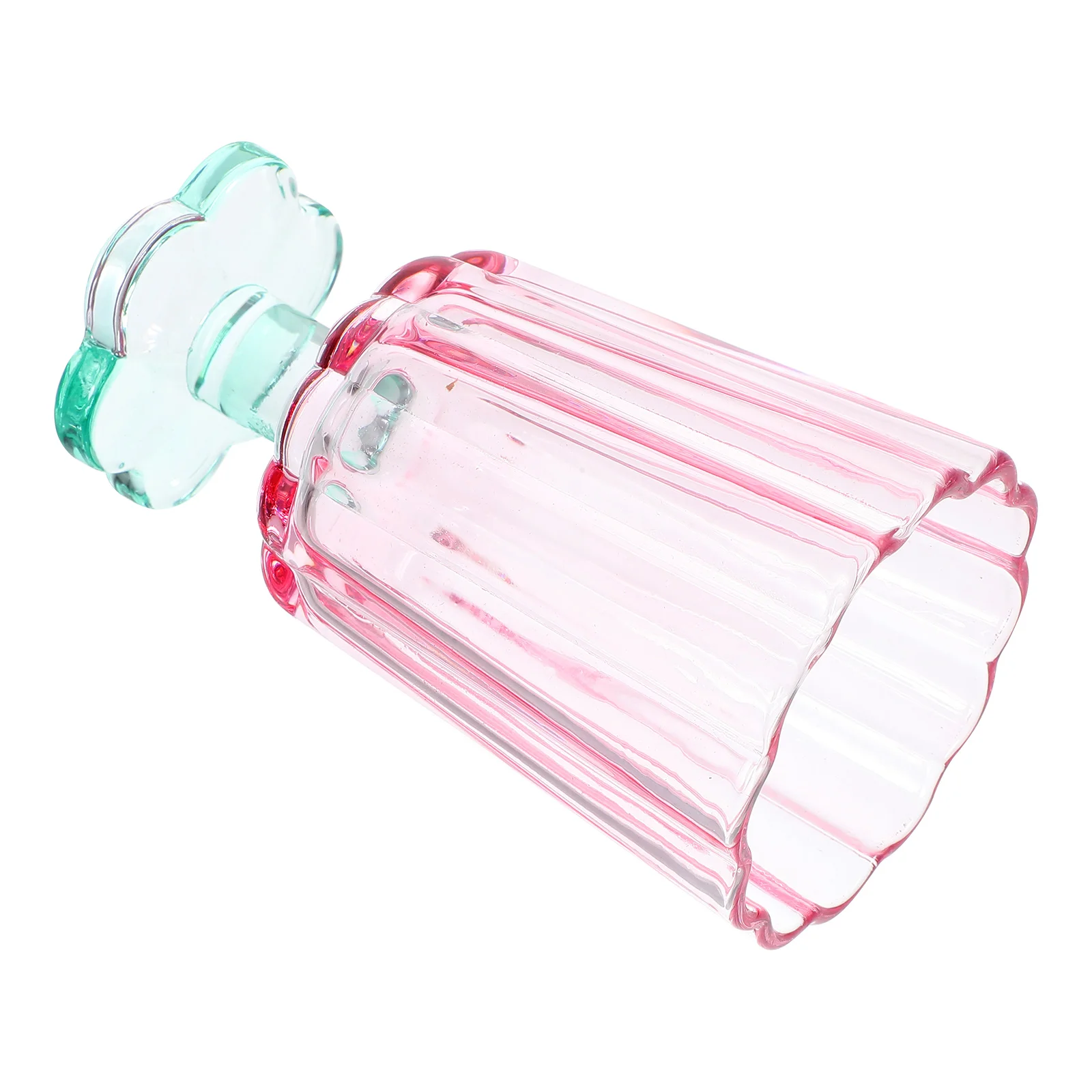 

Colorful Glass Water Cup Margarita Goblet Cups Drinking Glasses Home Goblets Decorative Banquet Frosted