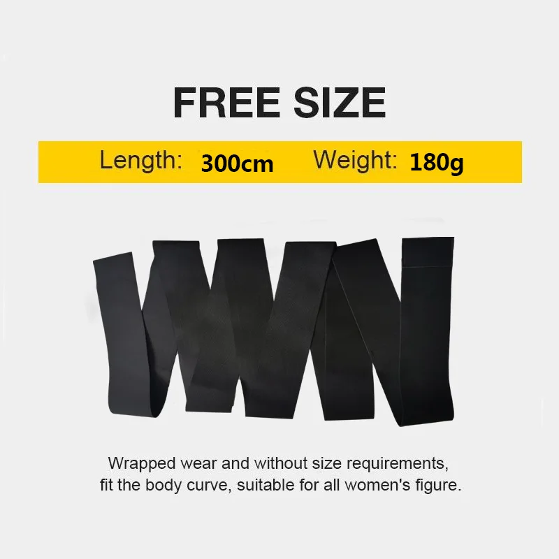 Postpartum Belly Band Women Waist Bandage Wrap Trimmer Belt Waist Trainer Shaperwear Tummy Control Slimming Fat Burning