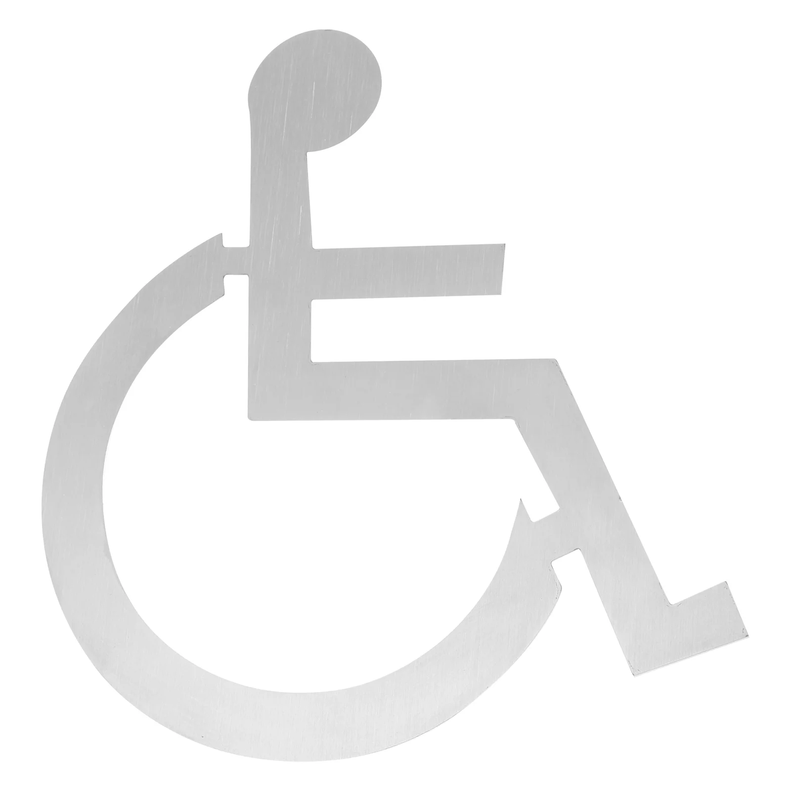 

Disabled Wheelchair Toilet Door Sign Wheelchair Disabled Metal Restroom Sign