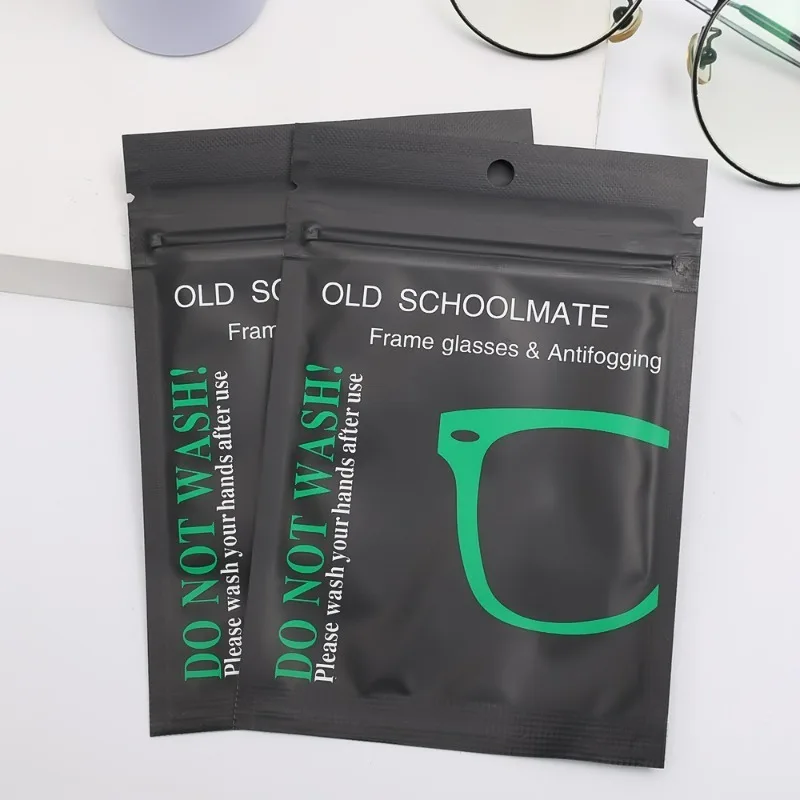 New Reusable Anti-Fog Glasses Wipes Suede Pre-moistened Antifog Lens Clothes Eyeglass Wipe Eye Glasses Prevent Fogging Cloth 6