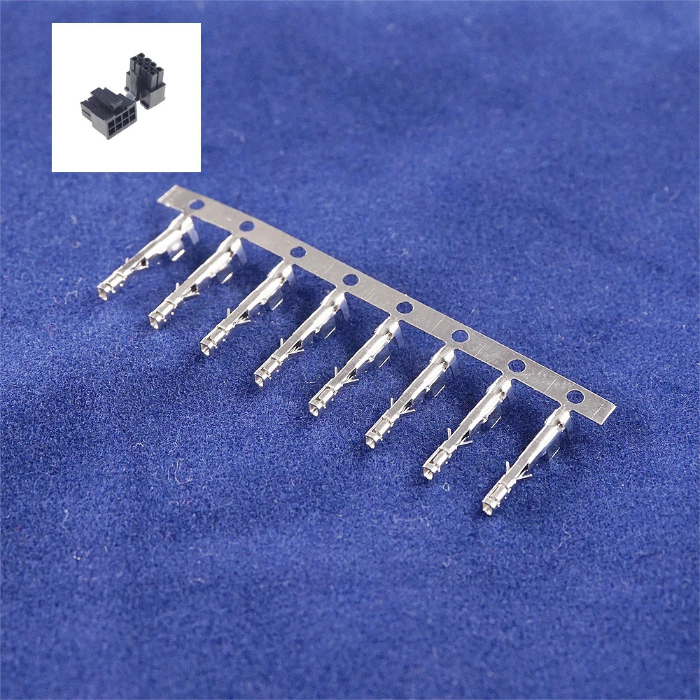 100pcs 3.0 Mm Microfit 3.0 Connector Crimp Terminal Female Tin (sn